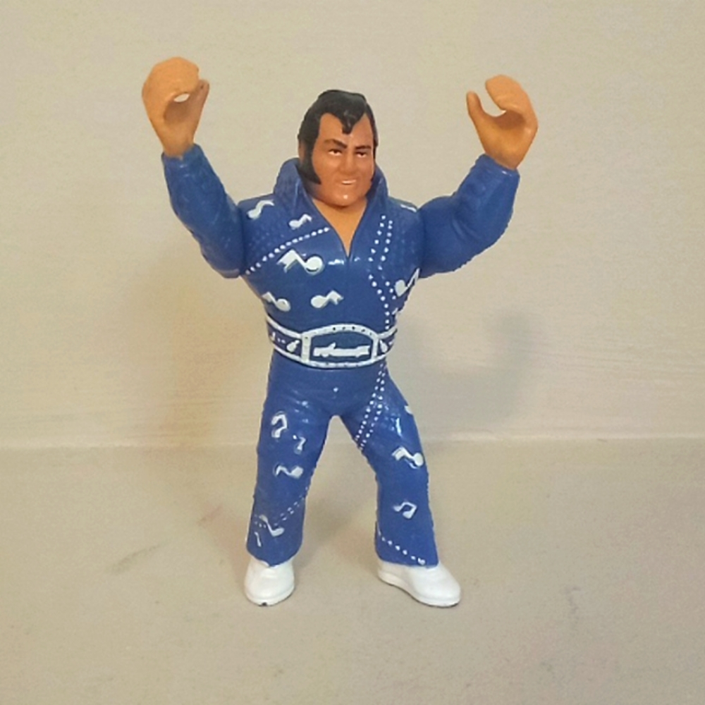 LOOSE WWF Hasbro series 2 HONKEY TONK MAN action figure